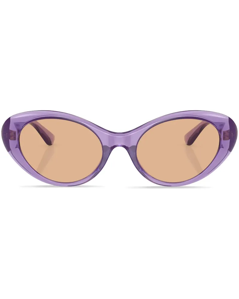 Versace Sonnenbrille mit Cat-Eye-Gestell - Violett Violett