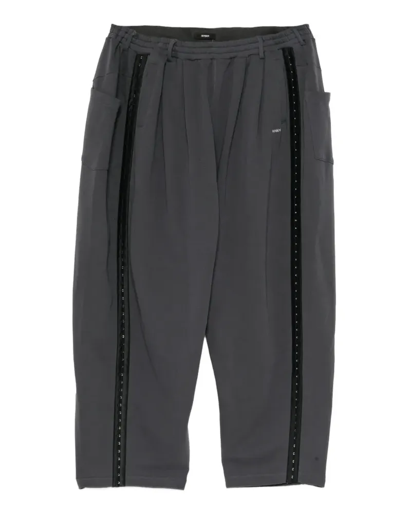 BONBOM Jogginghose mit Falten - Grau Grau