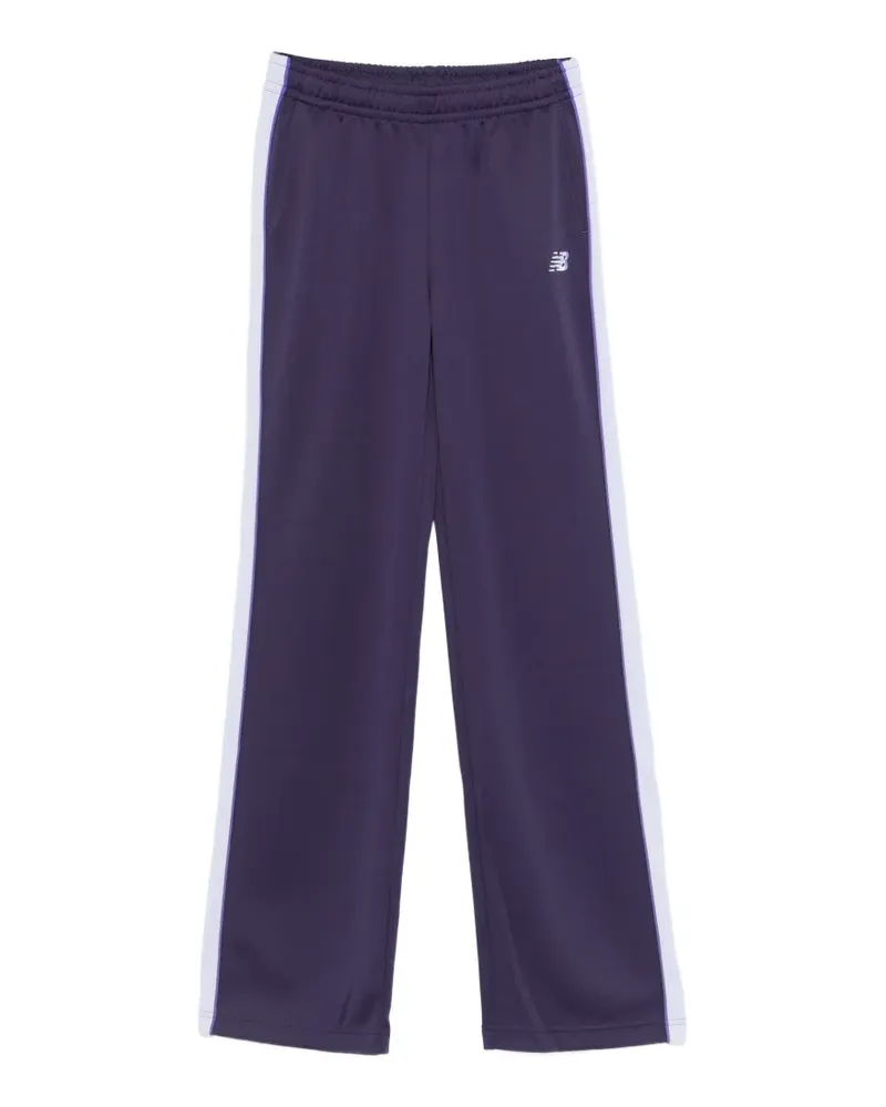 New Balance logo-embroidered trousers - Violett Violett
