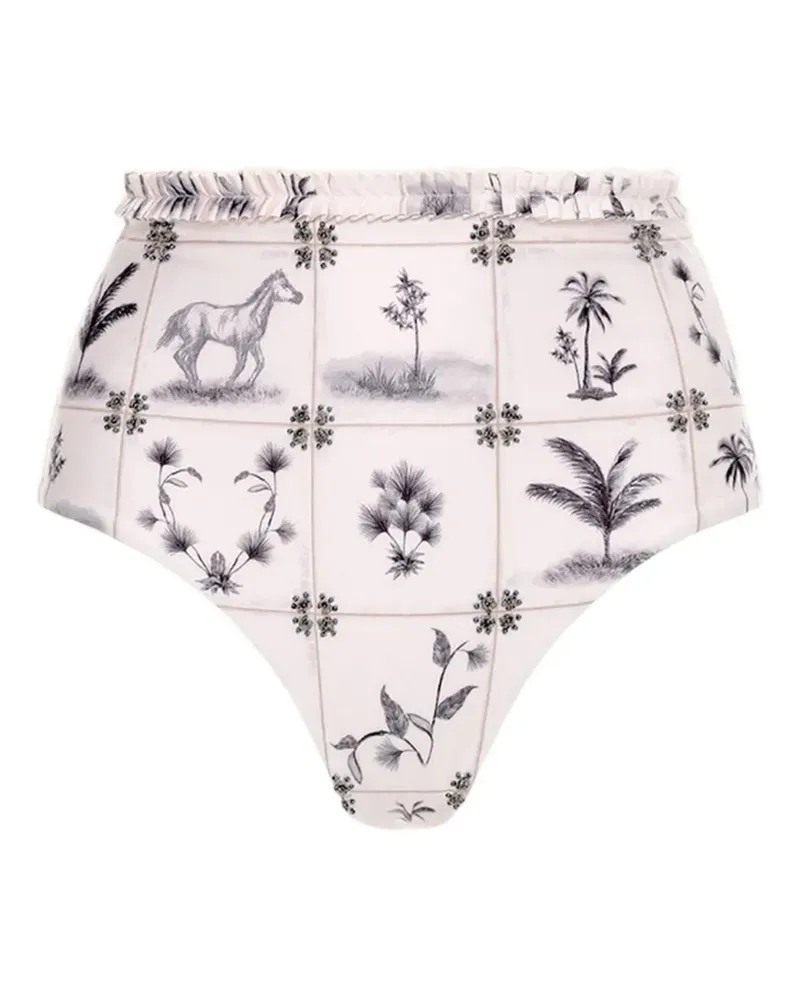 AGUA BENDITA Nopal Arena bikini bottoms - Nude Nude