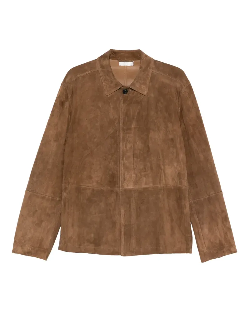 The Row Ulrich Jacke aus Wildleder - Braun Braun