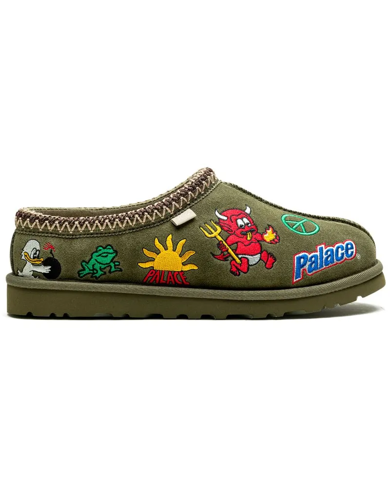 UGG x Palace Burnt Olive Tasman Slipper - Grün Grün