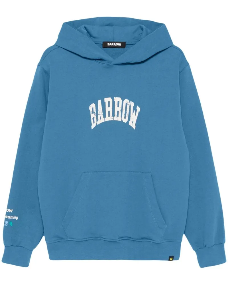 BARROW Hoodie mit Logo-Print - Blau Blau
