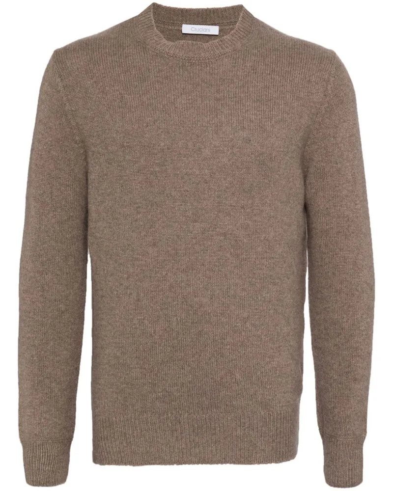 Cruciani Pullover mit Rundhalsausschnitt - Nude Nude