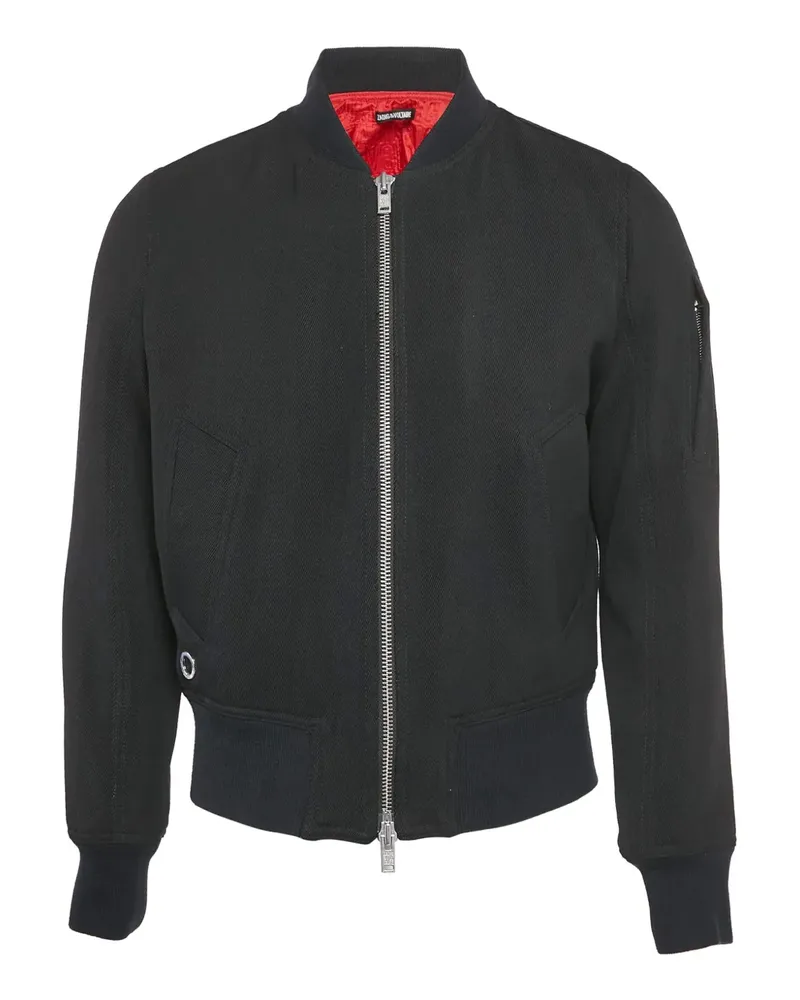 Zadig & Voltaire Bomberjacke aus Wolle - Schwarz Schwarz