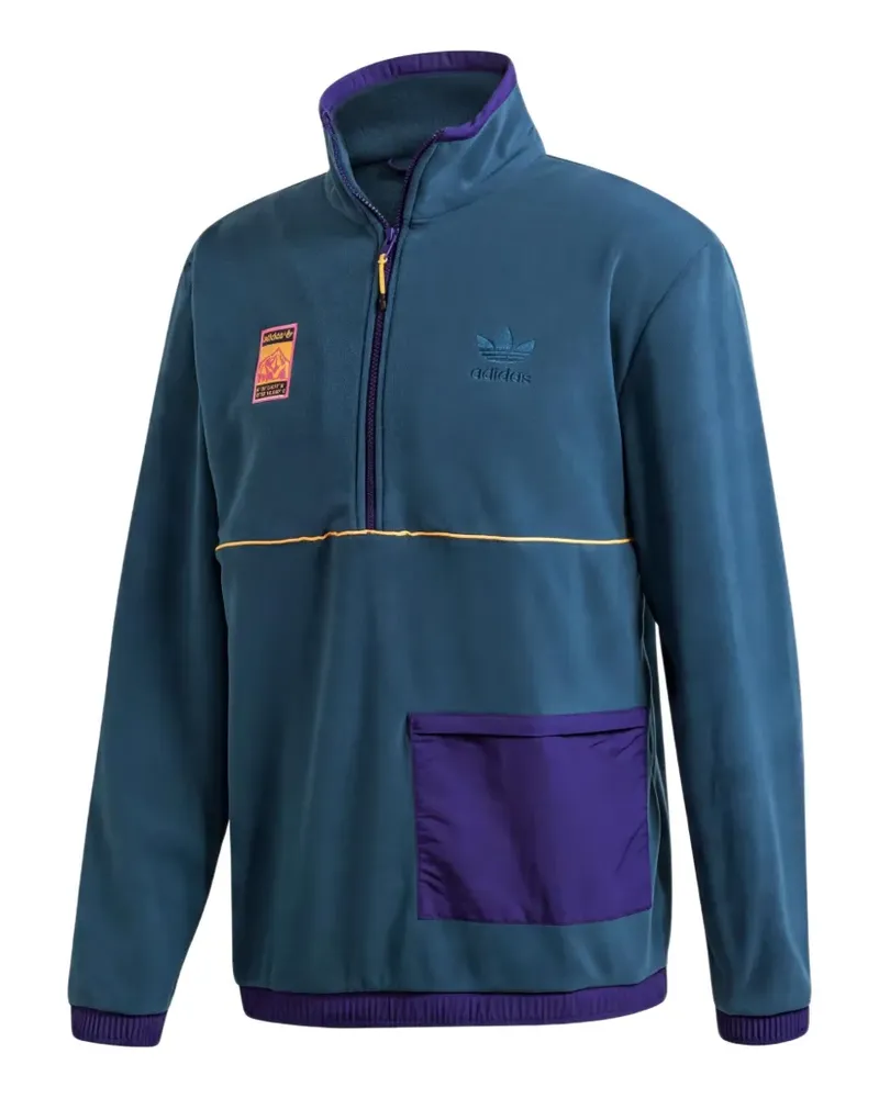 adidas Adiplore half-zip sweatshirt - Blau Blau