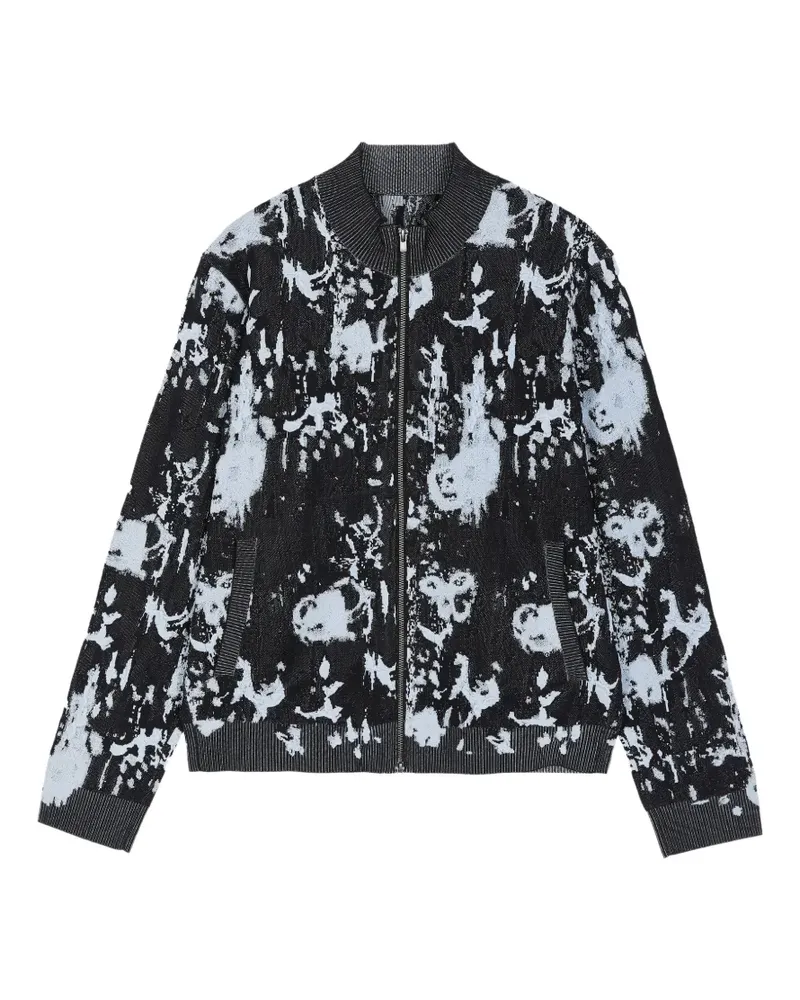 JNBY Cardigan mit Print - Schwarz Schwarz