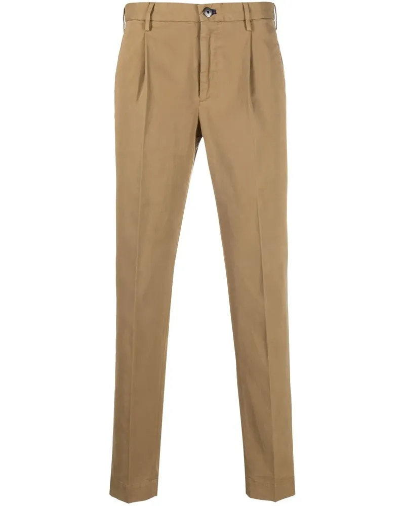 Incotex Chino mit geradem Bein - Nude Nude