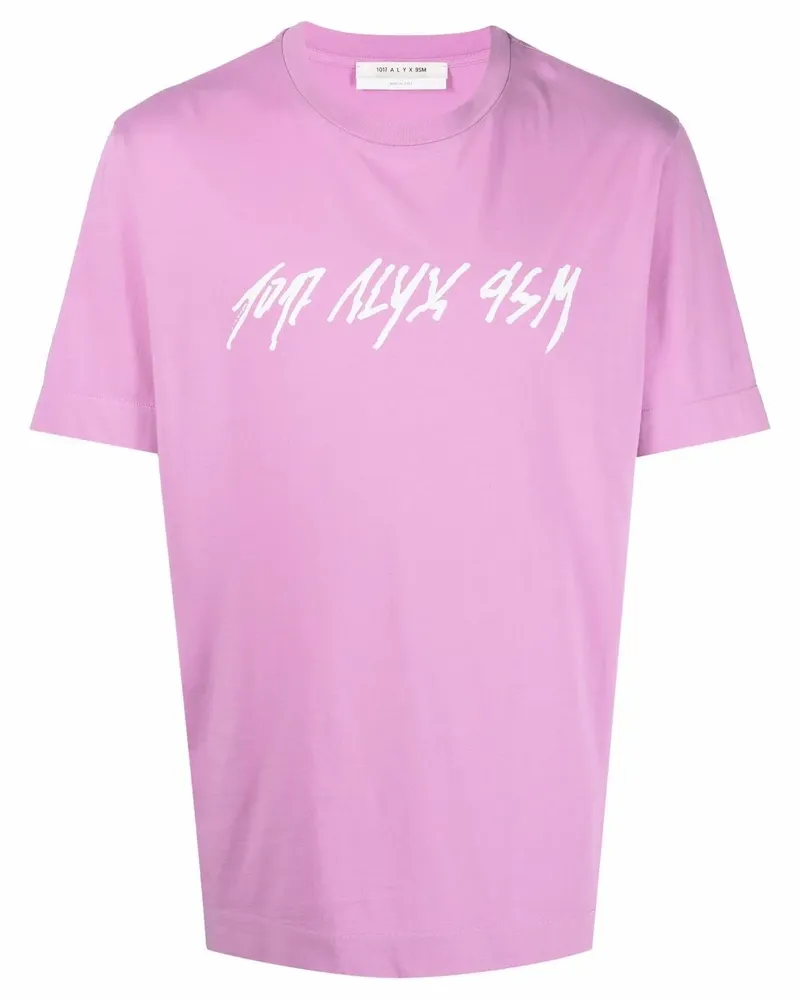 1017 ALYX 9SM T-Shirt mit Logo-Print - Rosa Rosa