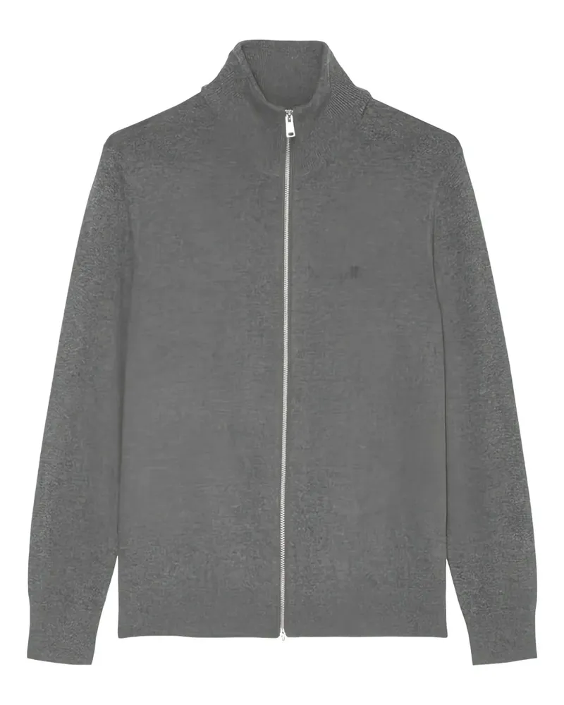 Marc O'Polo Cardigan mit Reißverschluss - Grau Grau