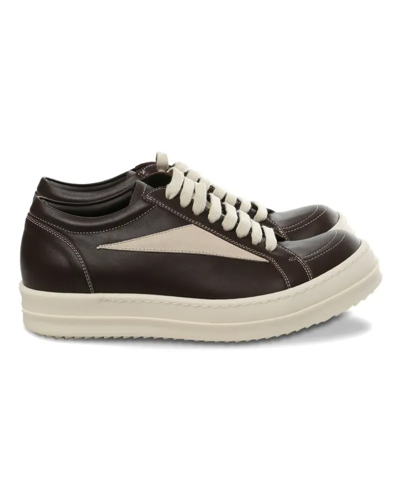 Rick Owens panelled sneakers - Braun Braun