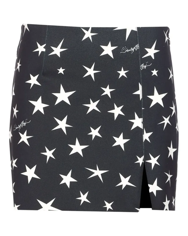 Aniye By Minirock mit Stern-Print - Schwarz Schwarz
