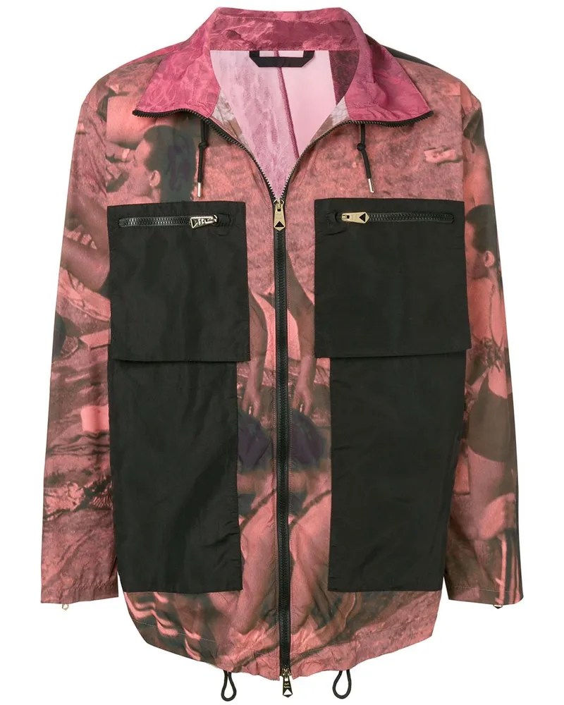 Paul Smith Jacke mit Foto-Print - Rosa Rosa