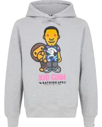 BAPE x Kid Cudi Baby Milo Hoodie Grau