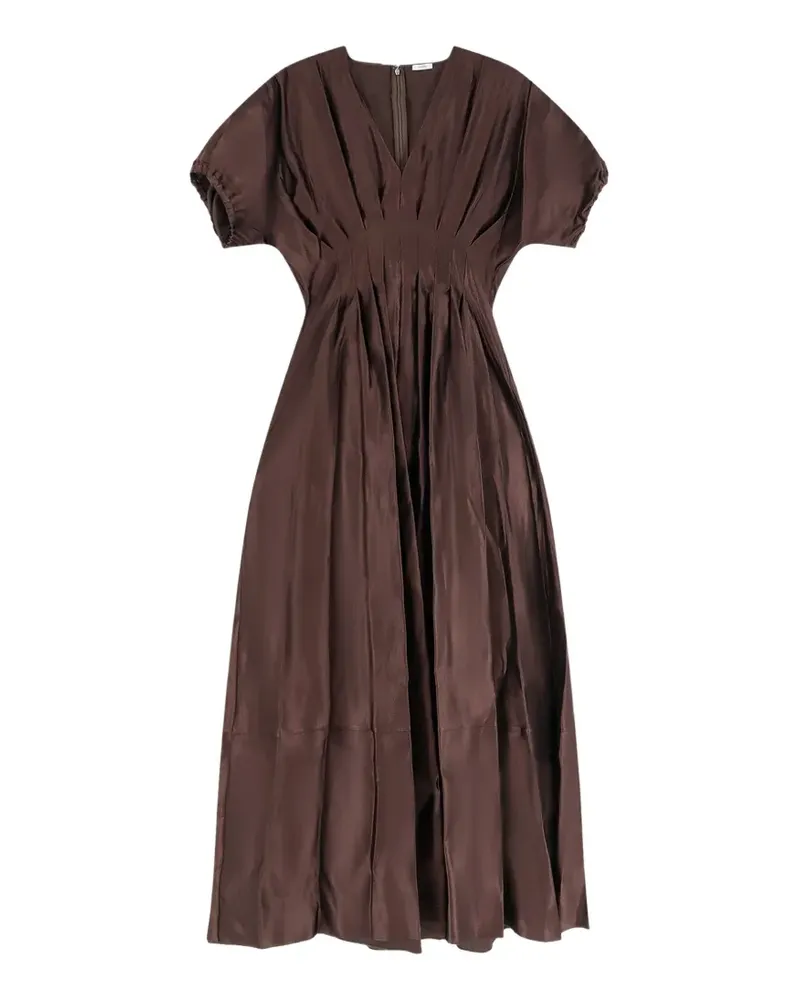 Joseph Nova Maxikleid mit V-Ausschnitt - Braun Braun
