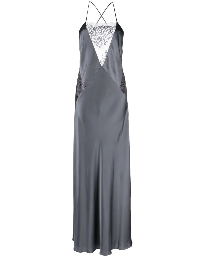 mason by michelle mason Abendkleid mit Spitze - Grau Grau