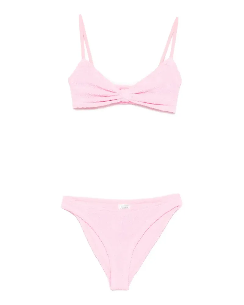 Hunza G V-neck bikini - Rosa Rosa