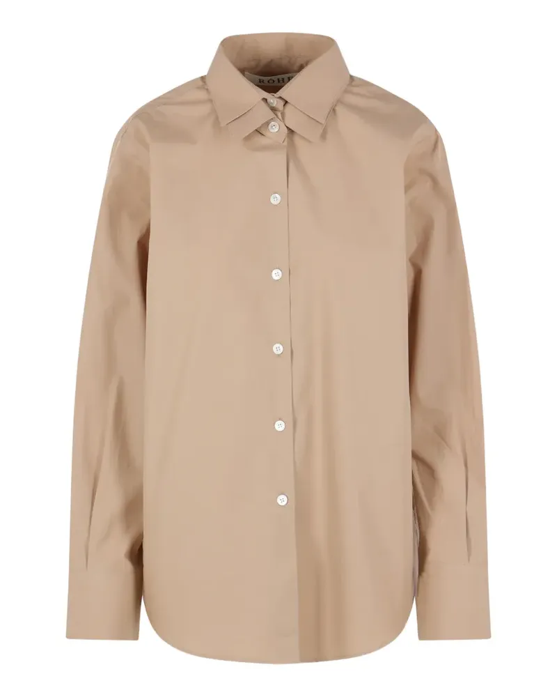Róhe button-up shirt - Nude Nude