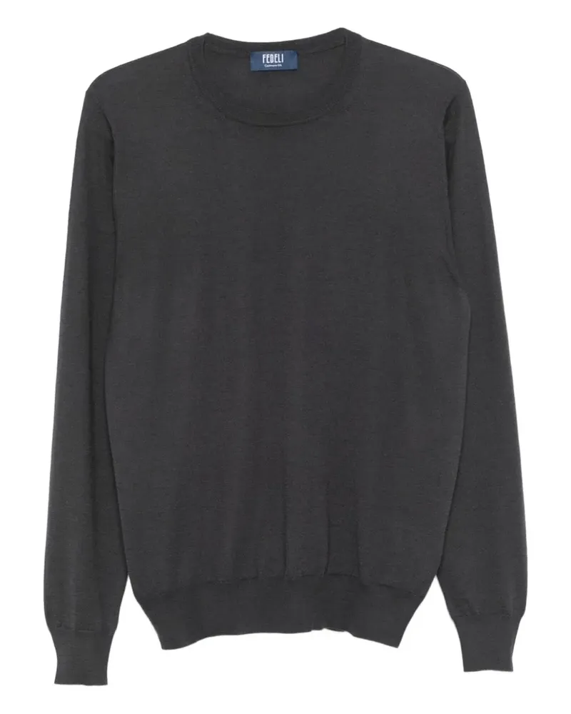 Fedeli long-sleeves sweater - Grau Grau