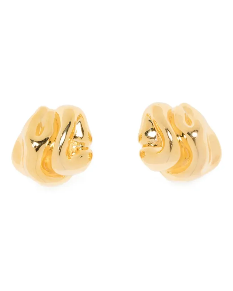 Completedworks Knoll Ohrringe mit Knoten - Gold Gold