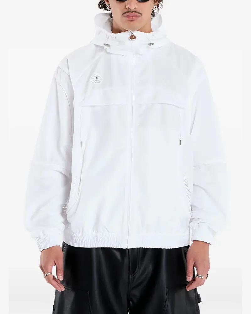 Puma x Skepta Kapuzenjacke mit Mesh-Einsatz - Weiß Weiß