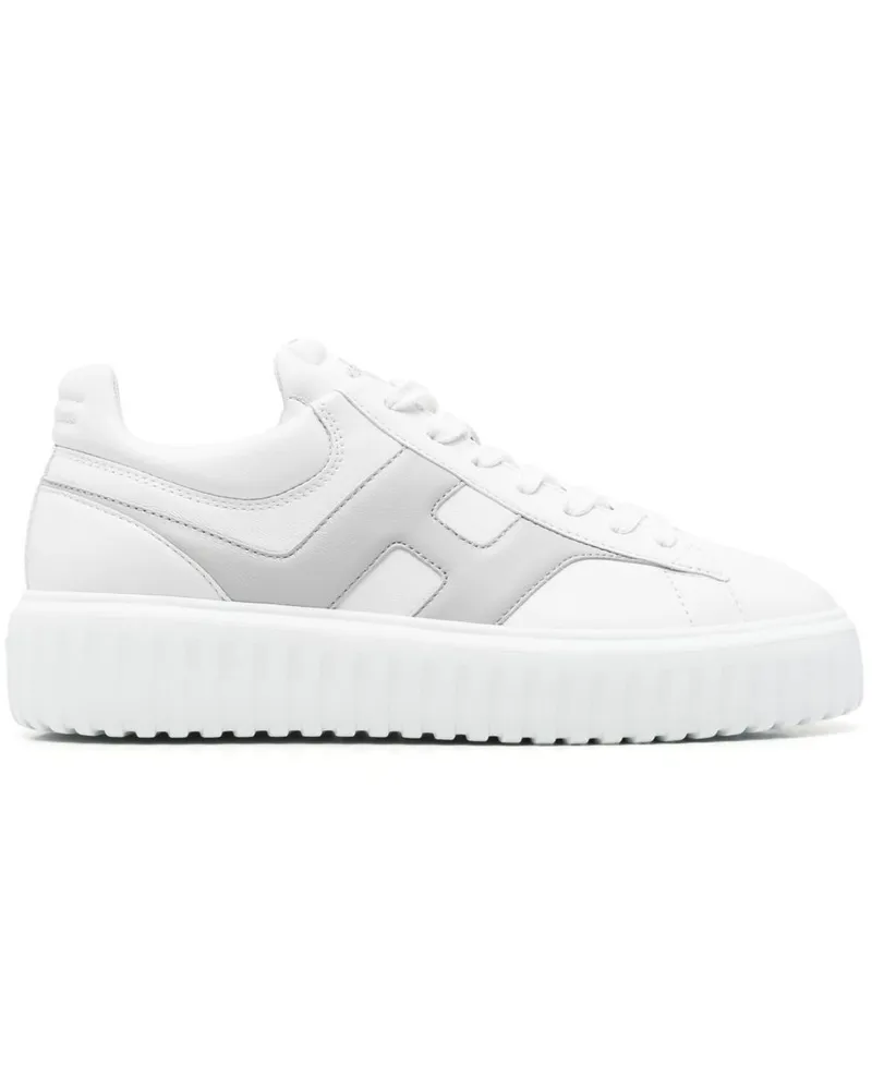 Hogan H-Stripes Sneakers - Weiß Weiß