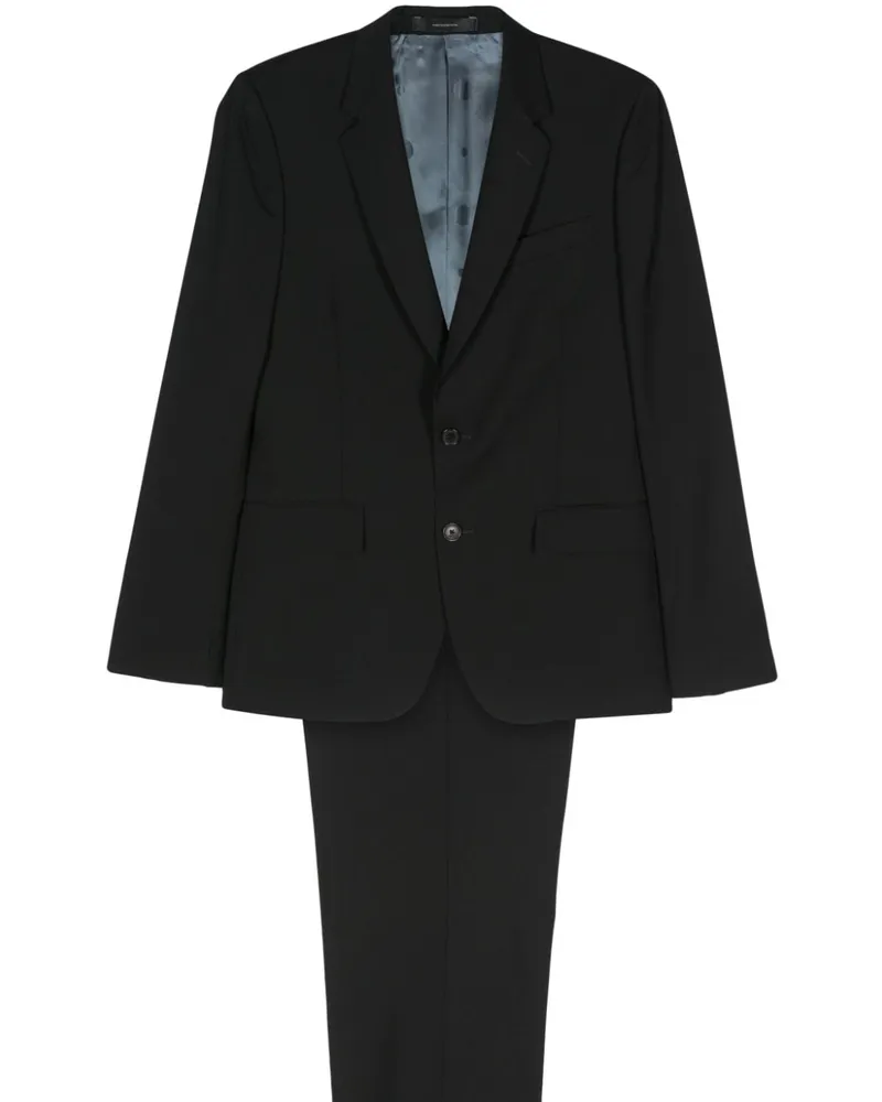 Paul Smith Einreihiger Anzug - Schwarz Schwarz