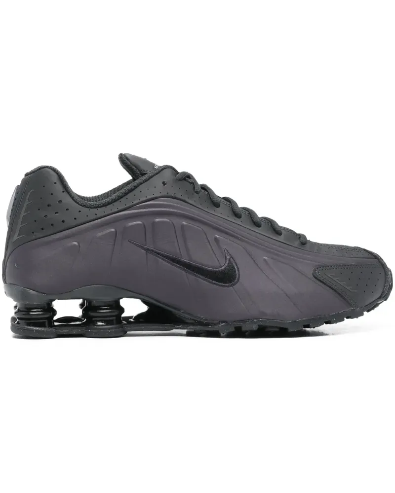 Nike Shox Sneakers mit Logo - Violett Violett