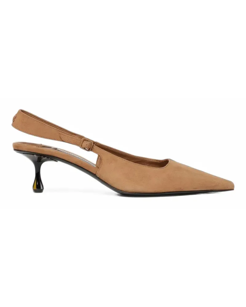 Jimmy Choo Amel pointed-toe pumps - Nude Nude