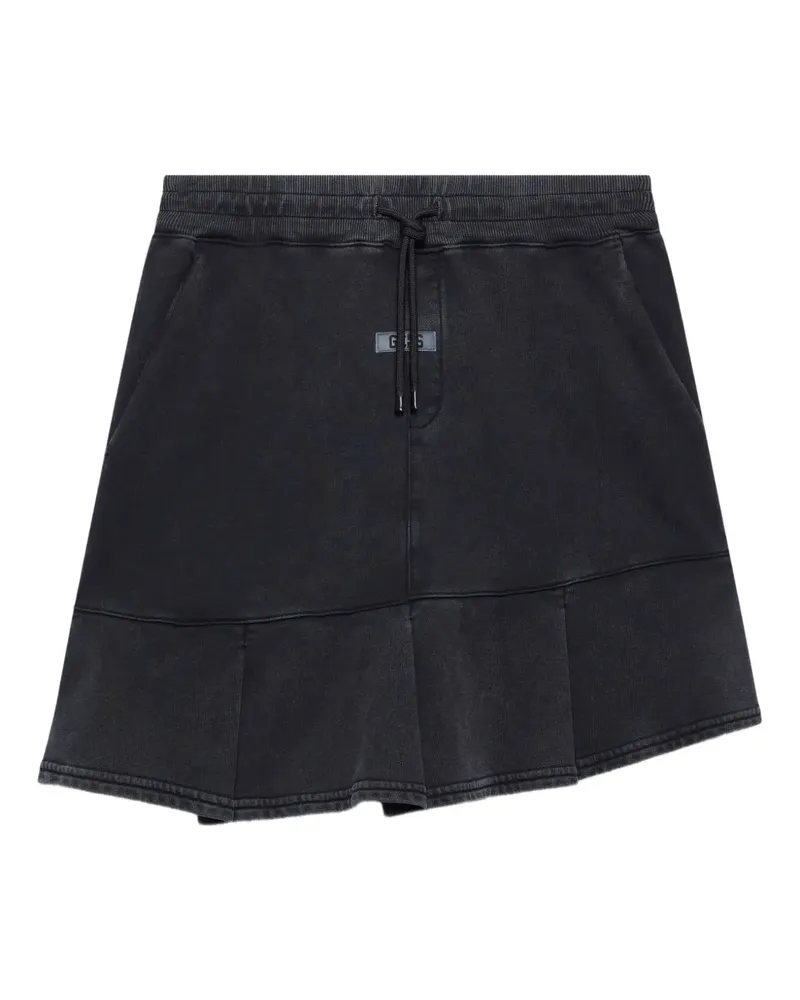 GCDS Joggingrock mit Stone-Wash-Effekt - Grau Grau