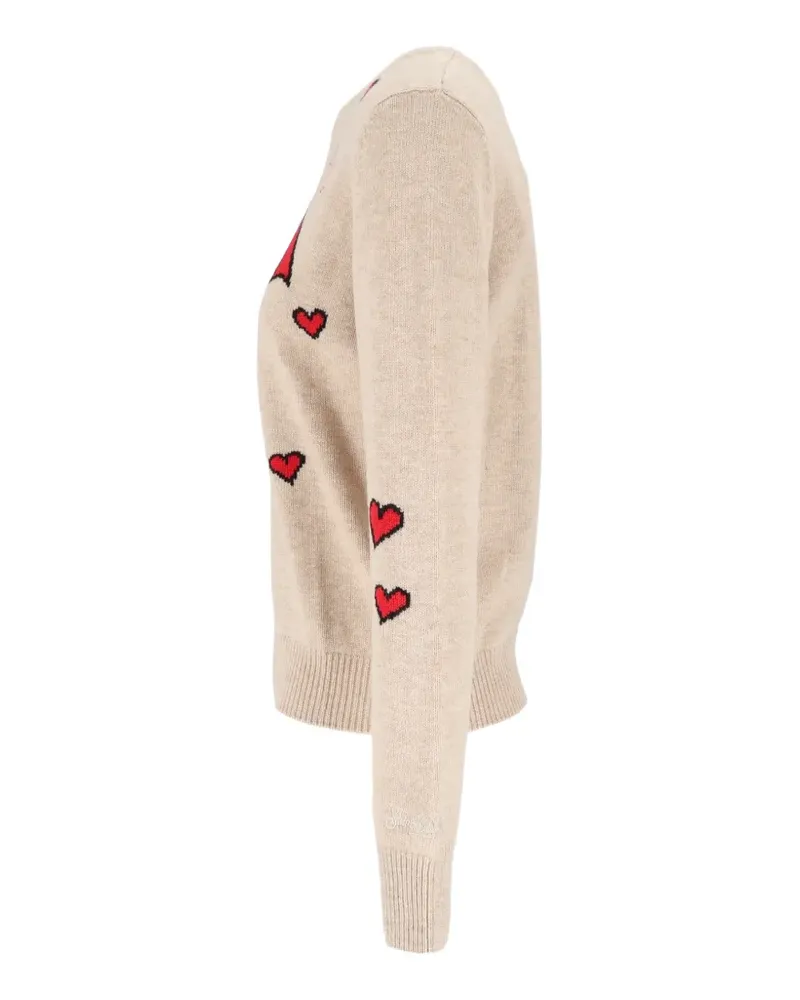 MC2 Saint Barth x Peanuts intarsia-knit sweater - Nude Nude