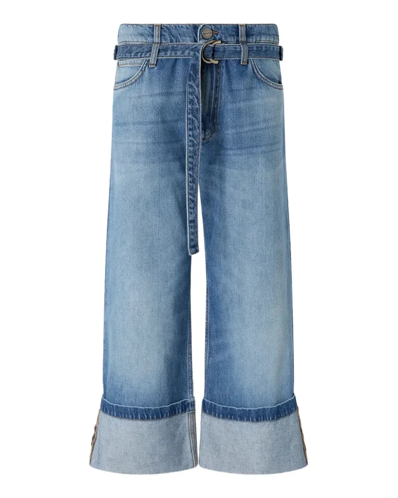 Pinko Jeans mit Umschlag - Blau Blau