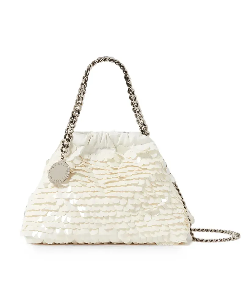 Stella McCartney Falabella sequin-embellished tote bag - Weiß Weiß