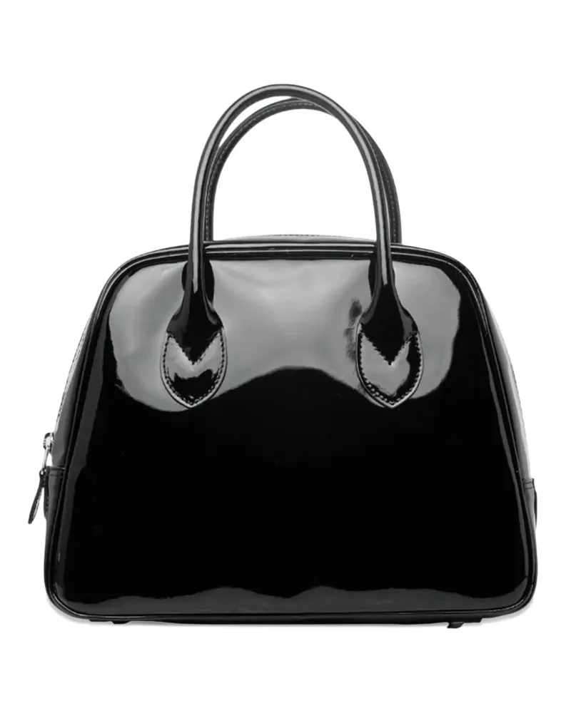 Comme des Garçons small trapezoid-shape tote bag - Schwarz Schwarz