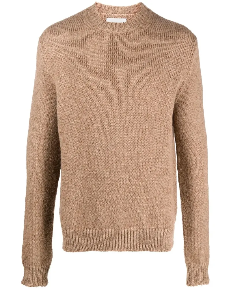 Jil Sander Strickpullover mit rundem Ausschnitt - Braun Braun