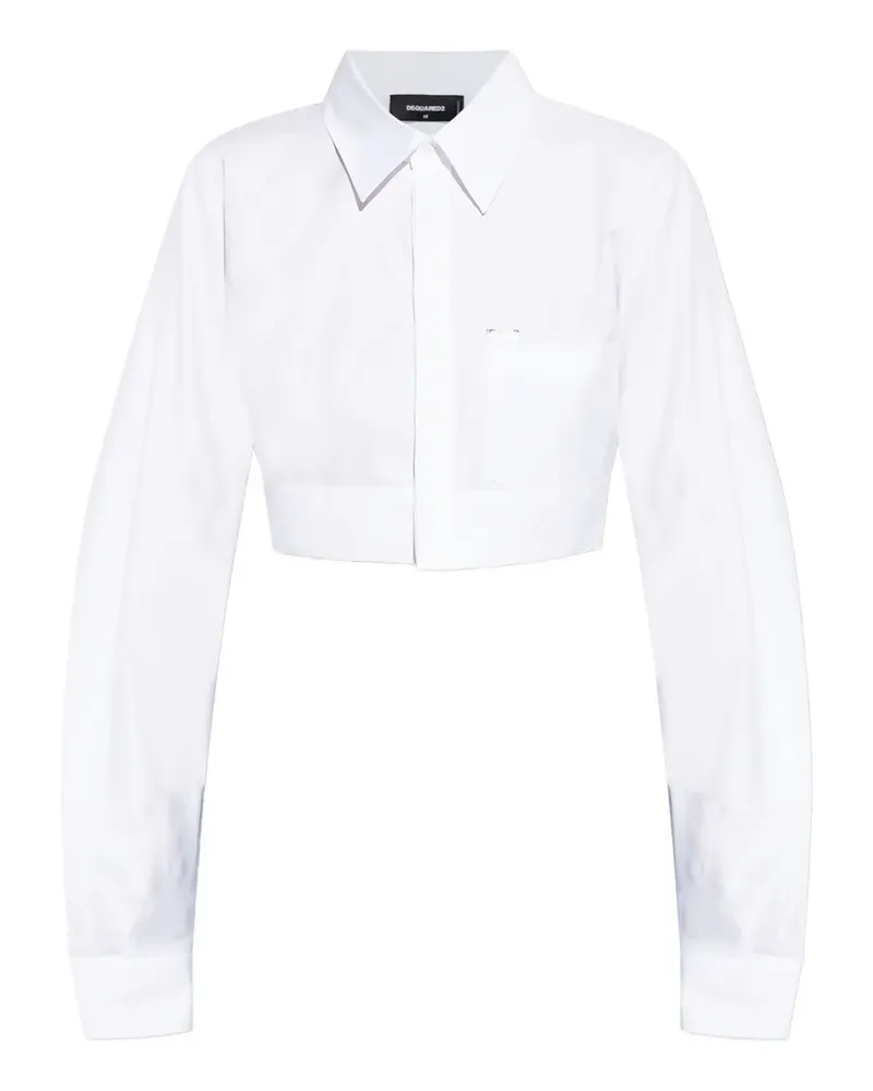 Dsquared2 Klassisches Hemd - Weiß Weiß