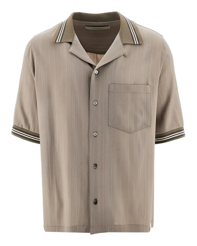 Golden Goose striped shirt - Nude Nude