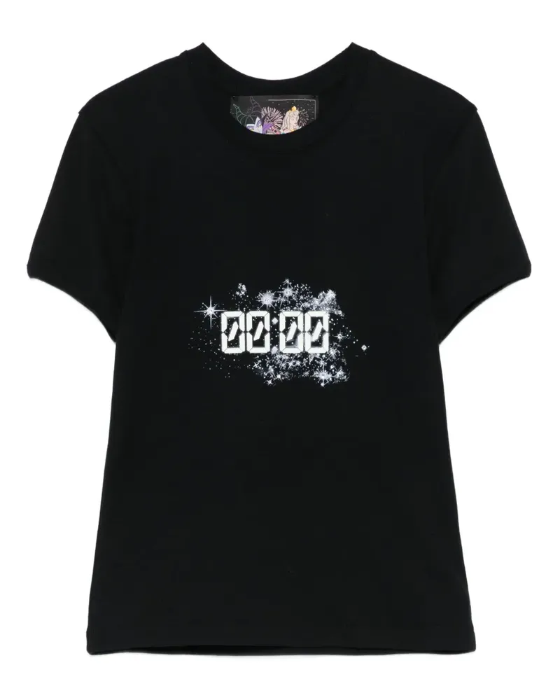 COPERNI x Disney T-Shirt mit Midnight-Print - Schwarz Schwarz