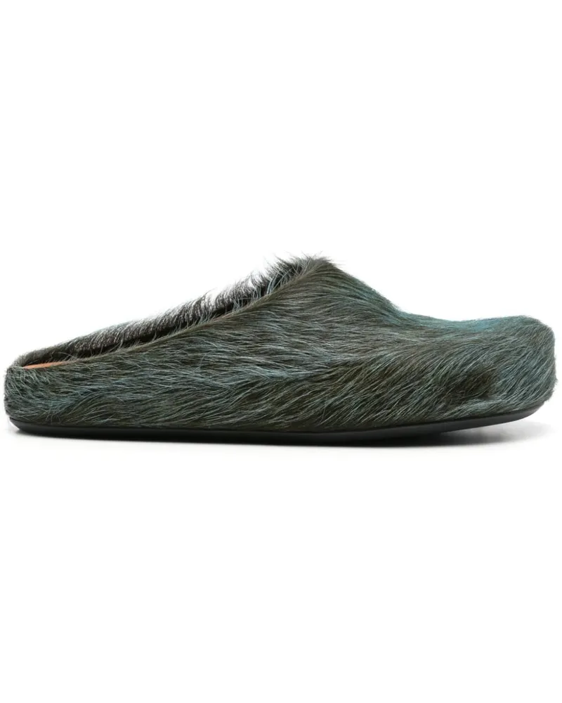 Marni Fussbett Mules - Blau Blau