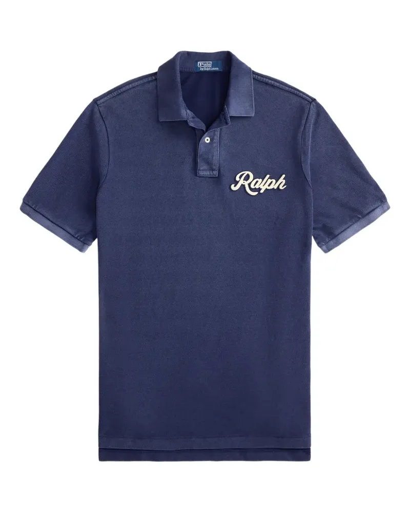 Ralph Lauren Poloshirt mit Logo-Stickerei - Blau Blau