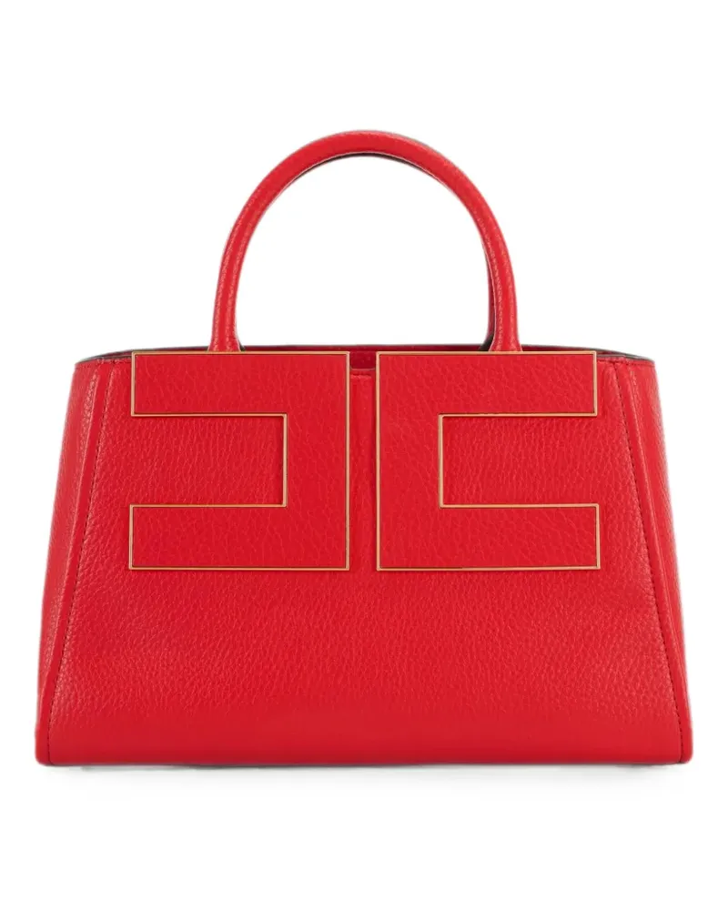 Elisabetta Franchi tote bag with logo - Rot Rot