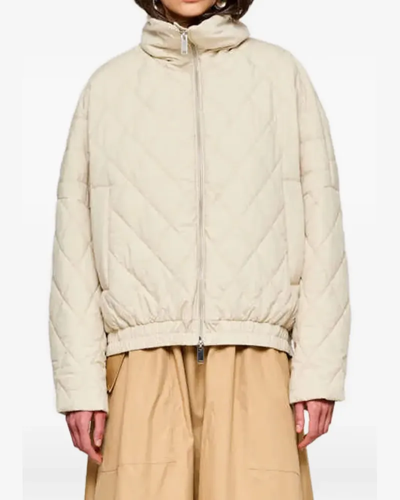 OOF WEAR quilted jacket - Nude Nude