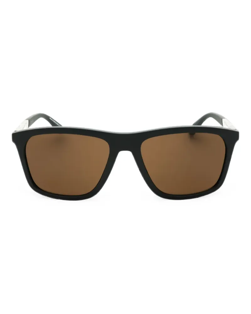 Emporio Armani rectangle-frame sunglasses - Grau Grau