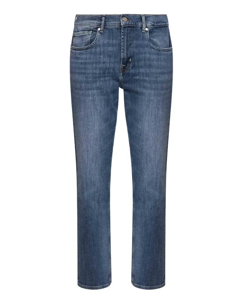7 for all mankind faded slim-fit jeans - Blau Blau