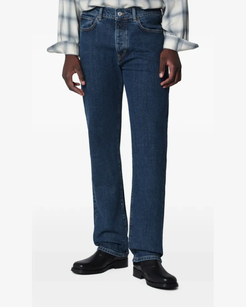 JEANERICA Straight-Leg-Jeans mit lockerem Schnitt - Blau Blau