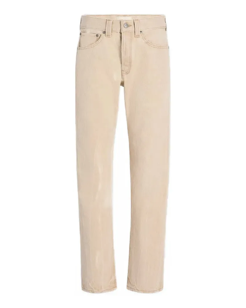KHAITE Finley cotton jeans - Nude Nude