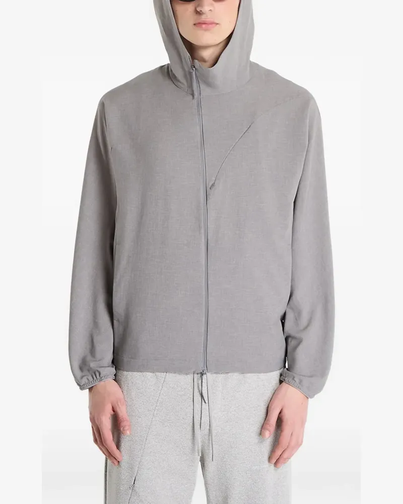 Post Archive Faction Runner hooded jacket - Grau Grau