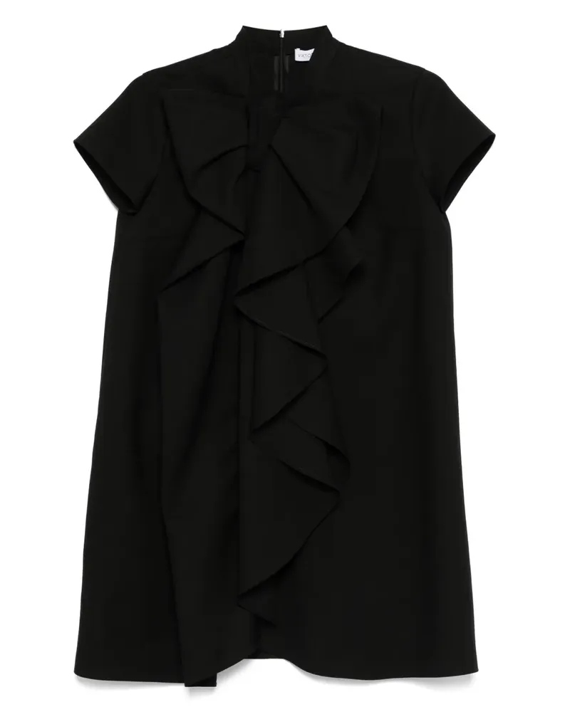 Viktor & Rolf Minikleid mit Schleife - Schwarz Schwarz
