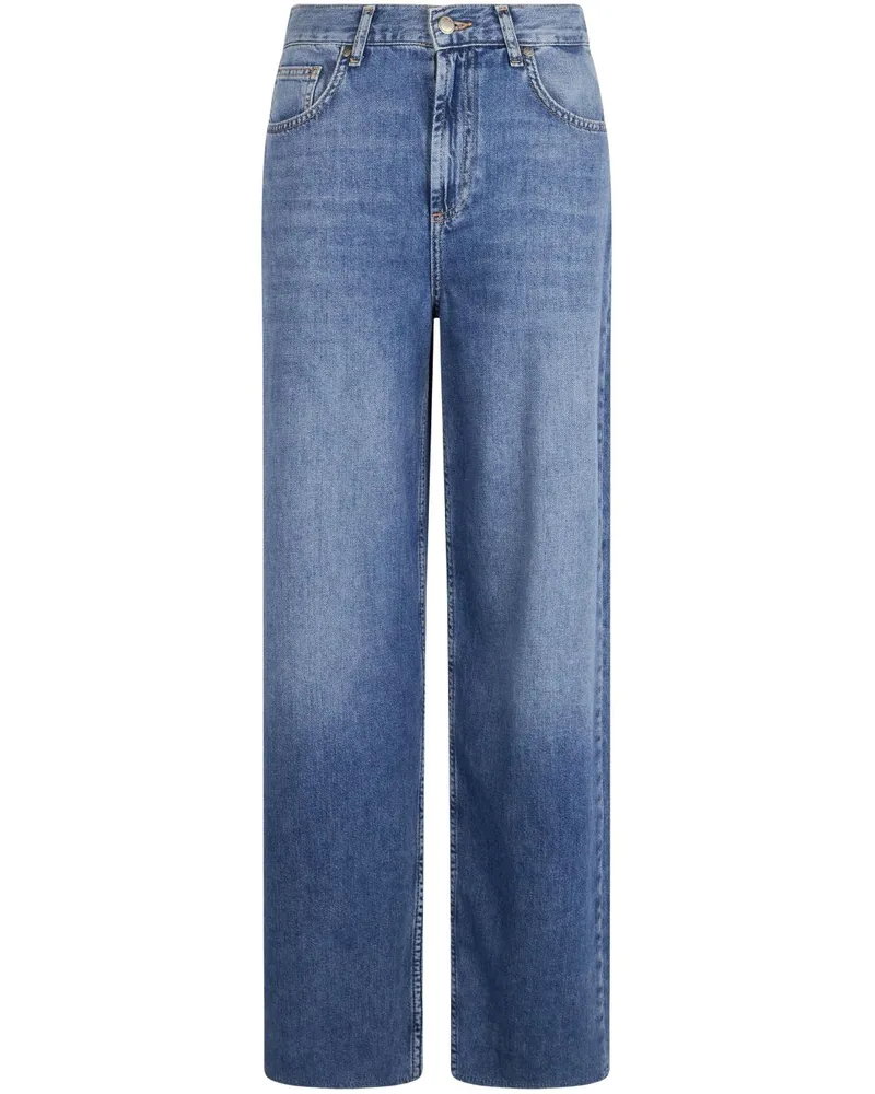 Liu Jo Jeans mit weitem Bein - Blau Blau