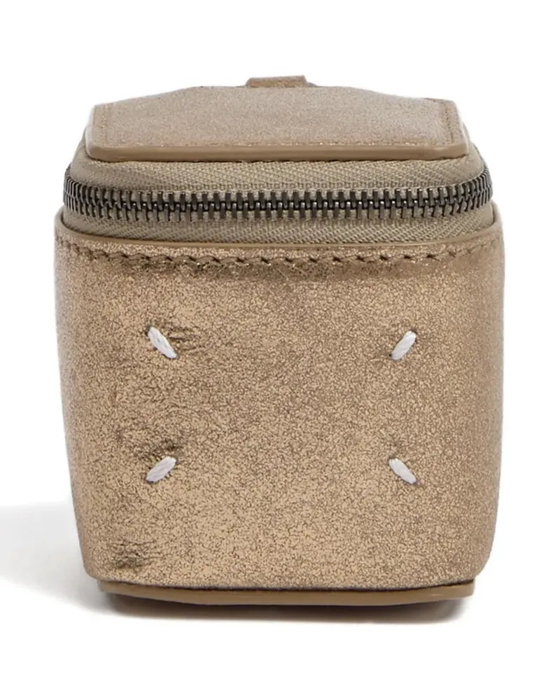 Maison Margiela Box Mini-Tasche - Gold Gold